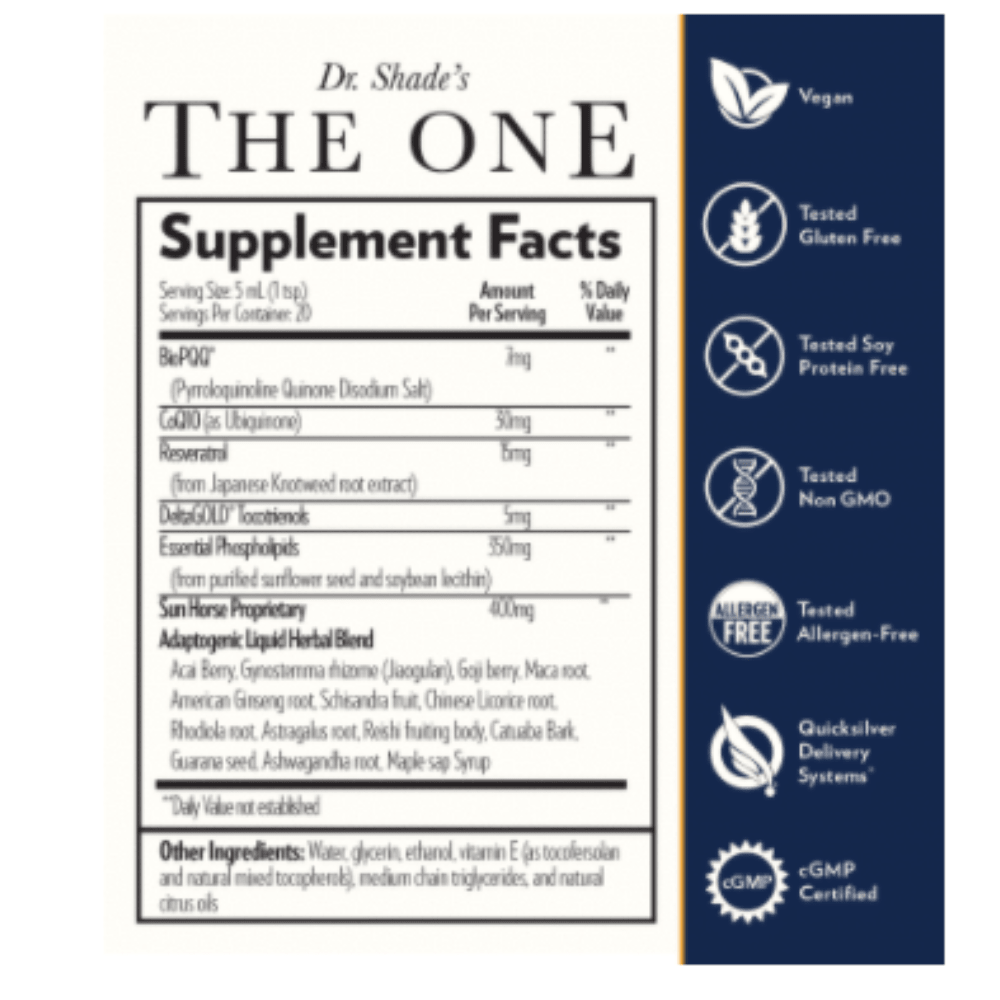Quicksilver Scientific The One Ground - Breaking THEONE 2 PACK - POWER FIT SHOP — Powering Preparedness, Health &amp; Home
