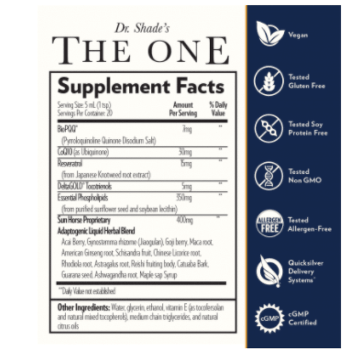 Quicksilver Scientific The One Ground - Breaking THEONE 3 PACK - POWER FIT SHOP — Powering Preparedness, Health &amp; Home